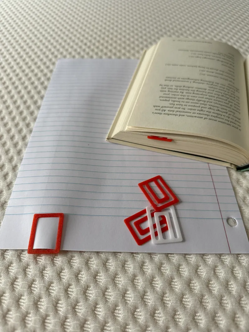 SMC Bookmark & Paperclip