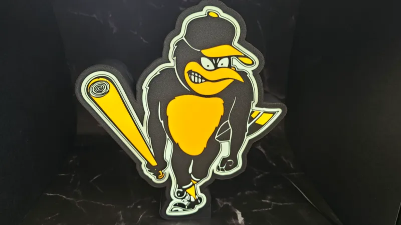 Baltimore Orioles LED light box