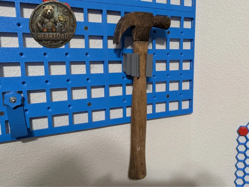 Molle Hammer Clip - BearToad EZ Molle Systems