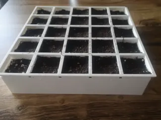 5x5 Seedling Growing Tray with Water Tray