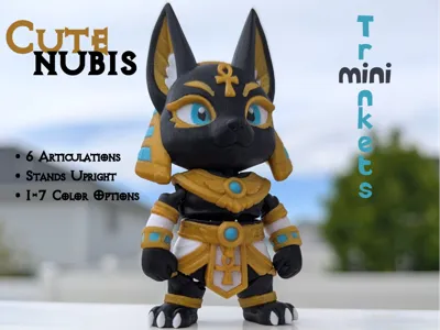 Cutenubis (Cute, Chibi, Flexi Anubis)