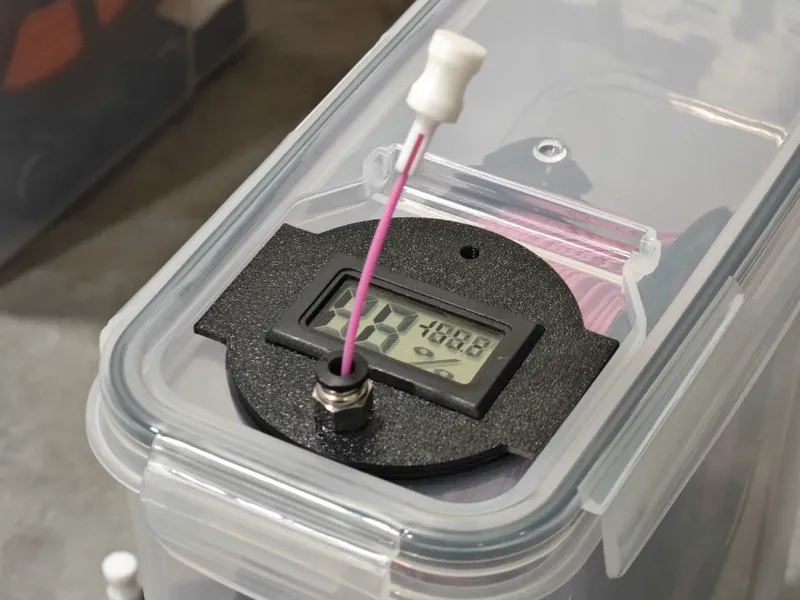 Filament dry box lid PC4-01 with hygrometer