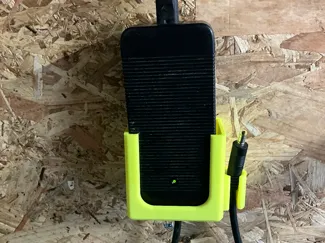 Universal (e-bike) charger wall holder v1