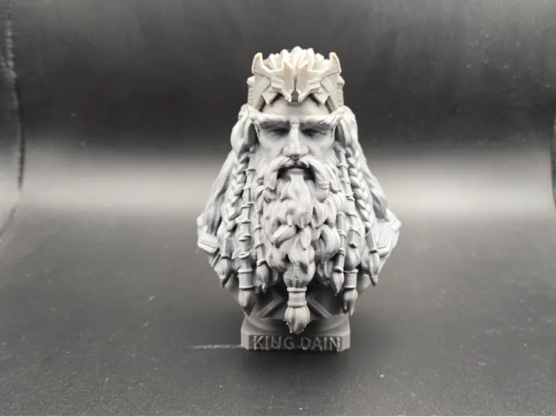 Lord Of The Rings/The Hobbit Dain Ironfoot Statue