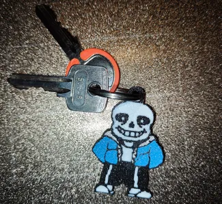 Sans Undertale keychain - portachiavi