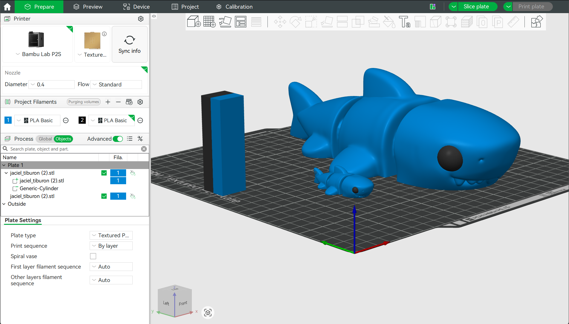 Miniatura 8 do modelo 3D Mini Shark Articulated