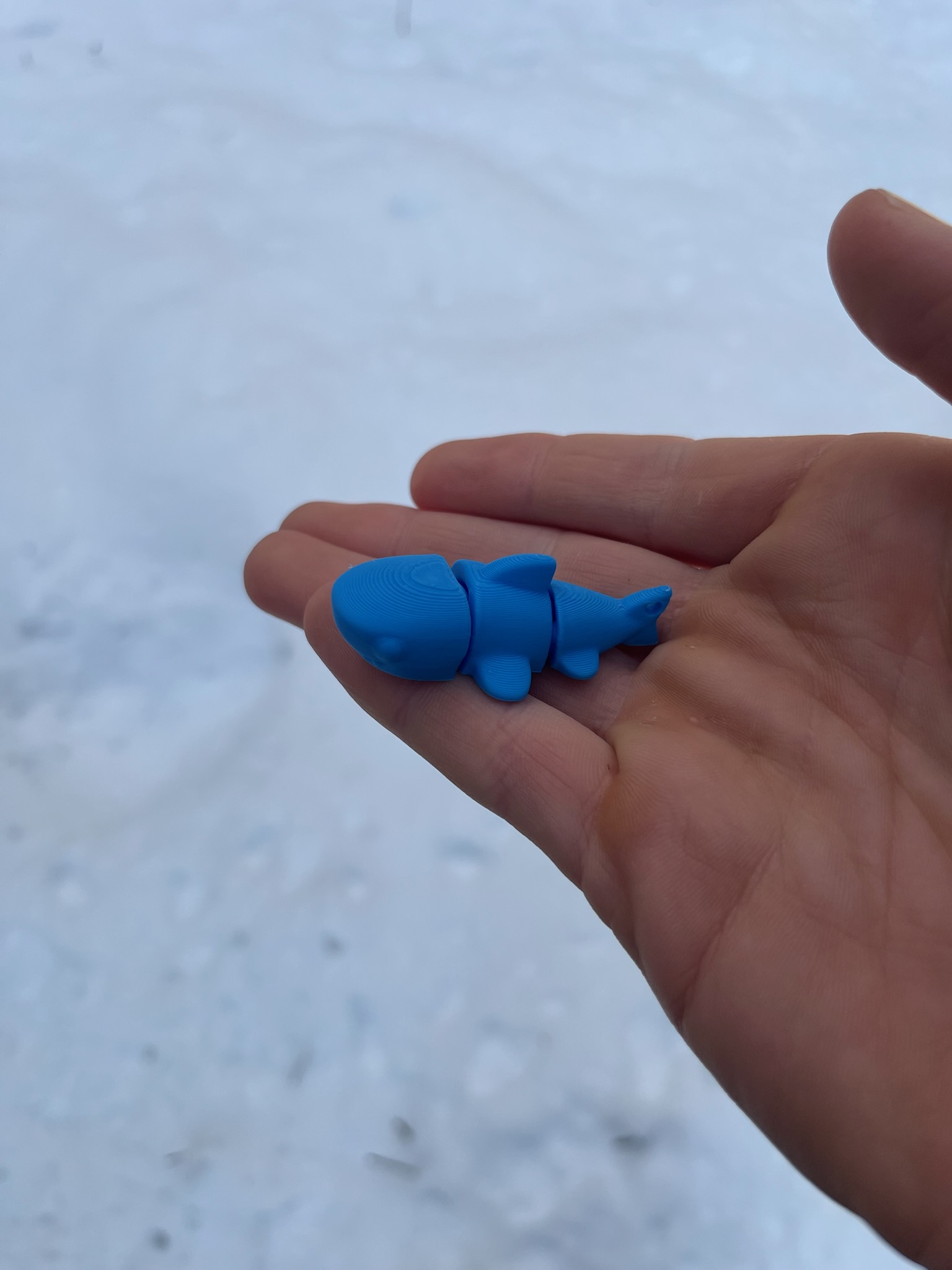 Miniatura 7 do modelo 3D Mini Shark Articulated