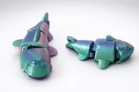 Articulated Shark Fidget [Silk PLA Tuned] 