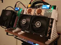 Left and right stand without inlays
