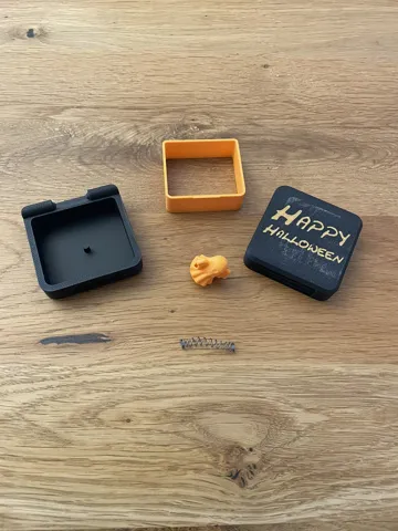 Caja o estuche: Mysterybox Lustiges Geschenk Halloween Schatule — vista de referencia 4