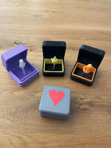 Caja o estuche: Mysterybox Lustiges Geschenk Halloween Schatule — vista de referencia 2