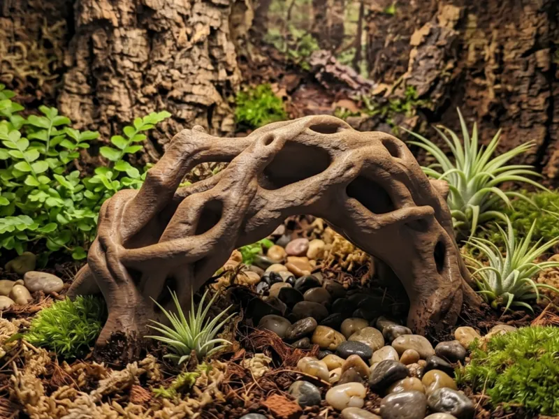 Naturalistic Aquarium Terrarium Root Bridge Hide