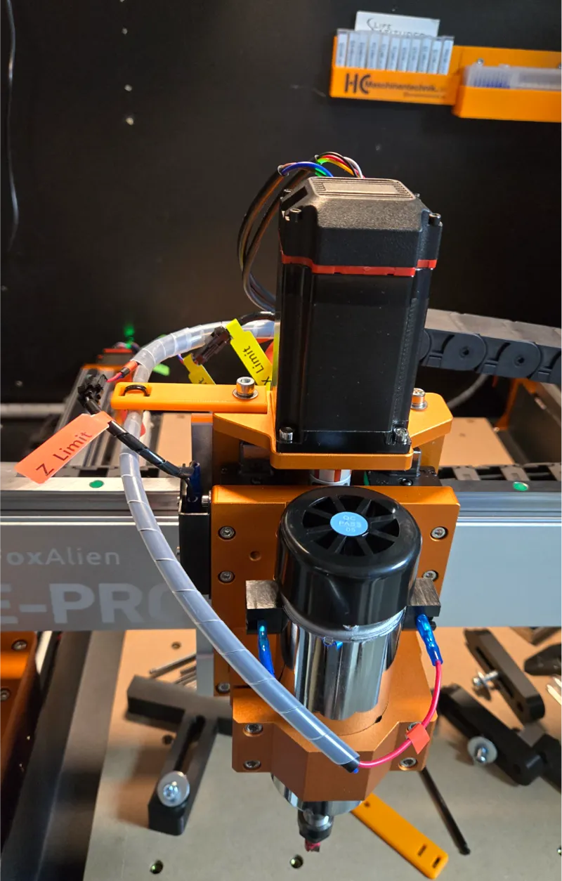 FoxAlien XE Pro Kabelhalter Z Achse