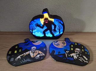 Halloween Lightbox set