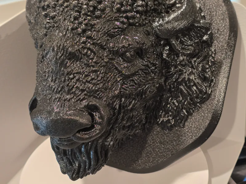 Mounted Buffalo Head (Buffalo Trace Buffalo)