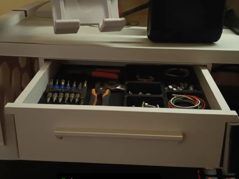 Gaveta Organizadora Modular para Mesa/Bancada