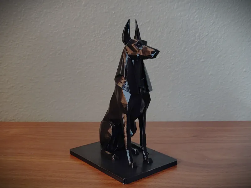 Low Poly Ancient Egyptian Pharaoh Hound