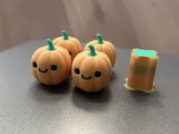 Citrouille 3D mignonne pour Halloween — photo 2