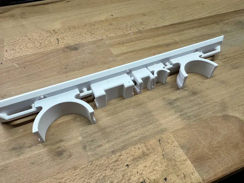 Universal Wall Mount Rail System - Clip & Hook Set