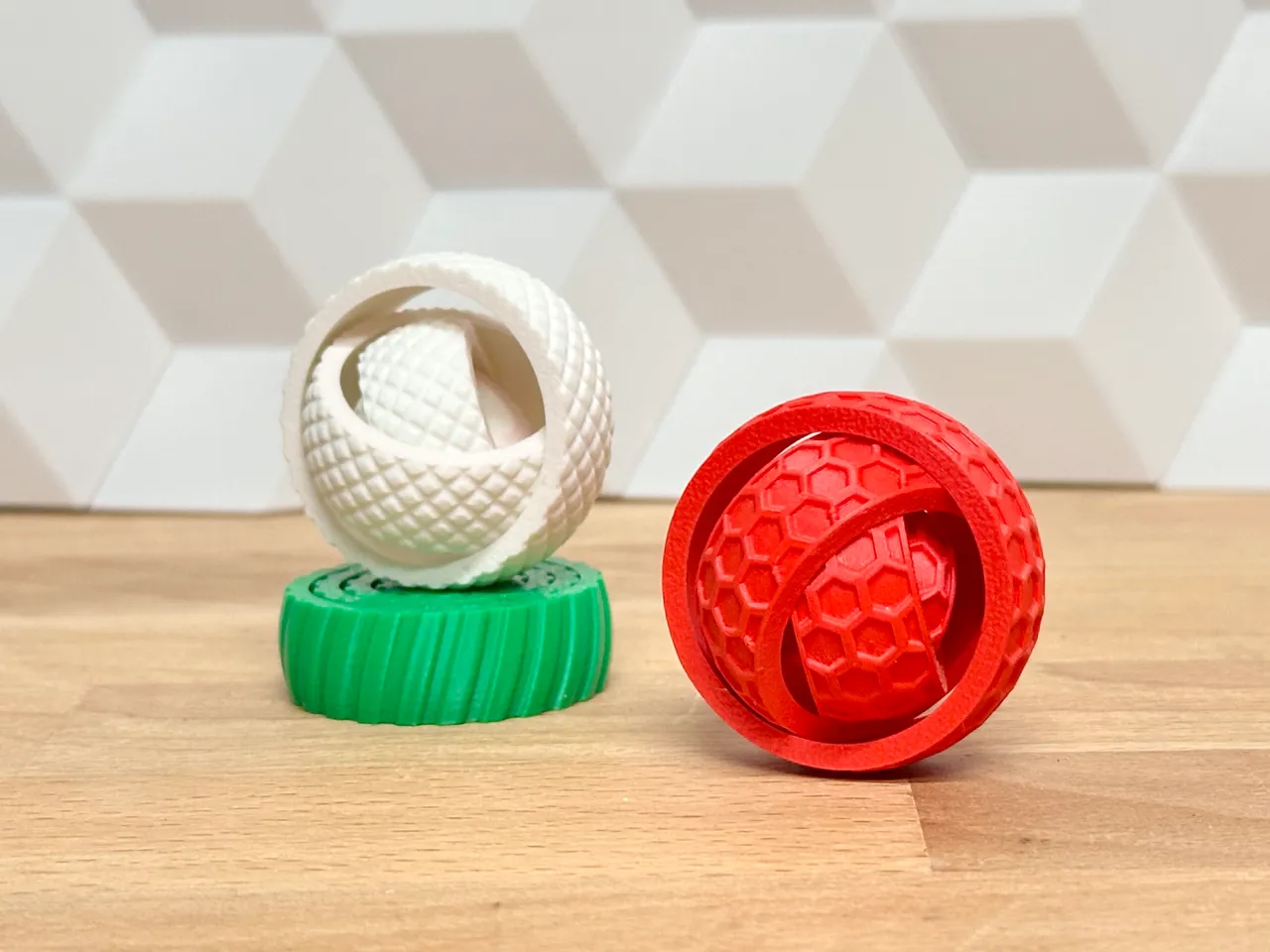 Tactile Fidget Rings (spinning fun toy) view 3