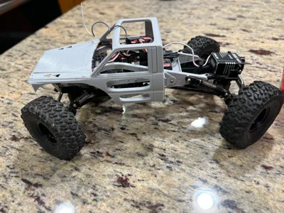 SCX24 10 degree chassis for "Cookie Cutter" body