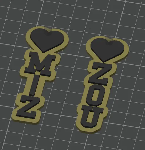 MIZZOU Earrings view 2