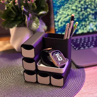 Retro Style Desk Organizer