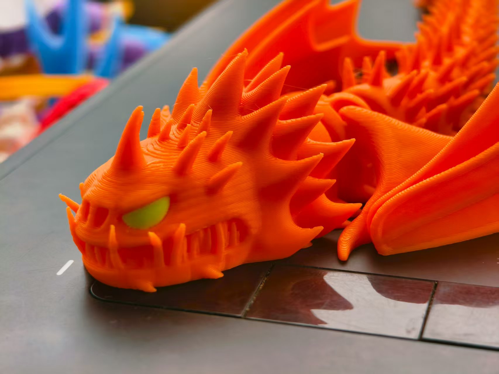 Miniatura 2 do modelo 3D 驯龙高手，死亡尖啸，MINI可打，无需支撑