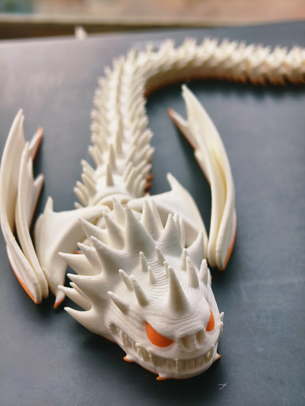 Mini adorno decorativo de regalo imprimible chino de dragón de diseño especial