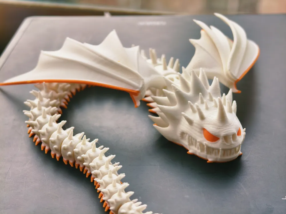 Mini adorno decorativo de regalo imprimible chino de dragón de diseño especial