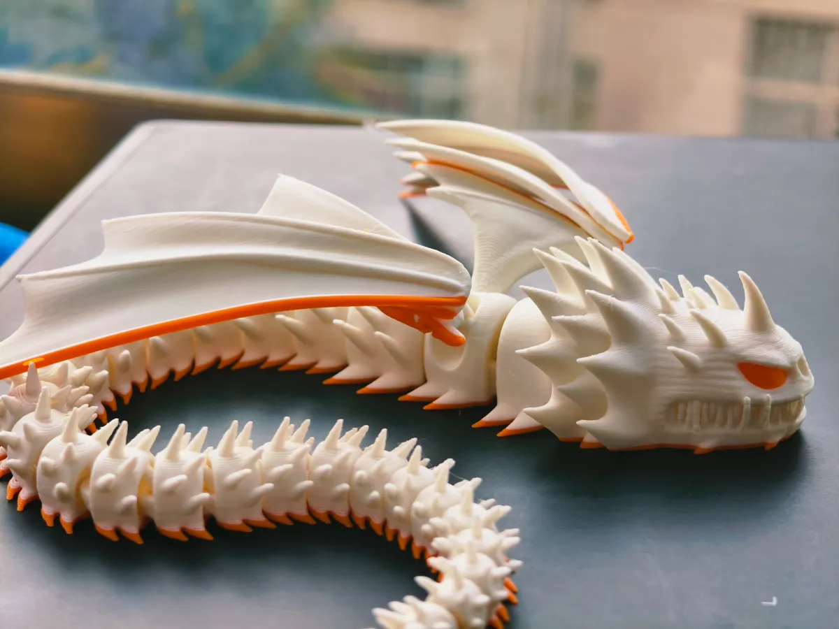 Spezielles Design: Drache, chinesisches Mini-Geschenk, dekoratives Ornament zum Ausdrucken