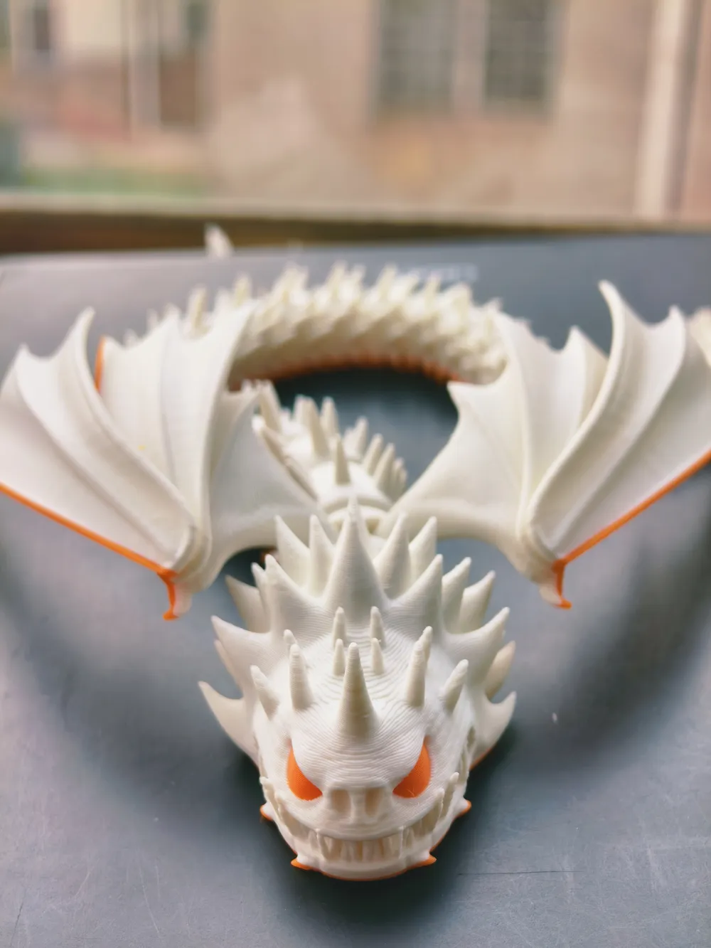 Mini adorno decorativo de regalo imprimible chino de dragón de diseño especial