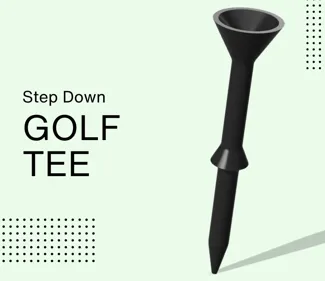 Step Down Golf Tee