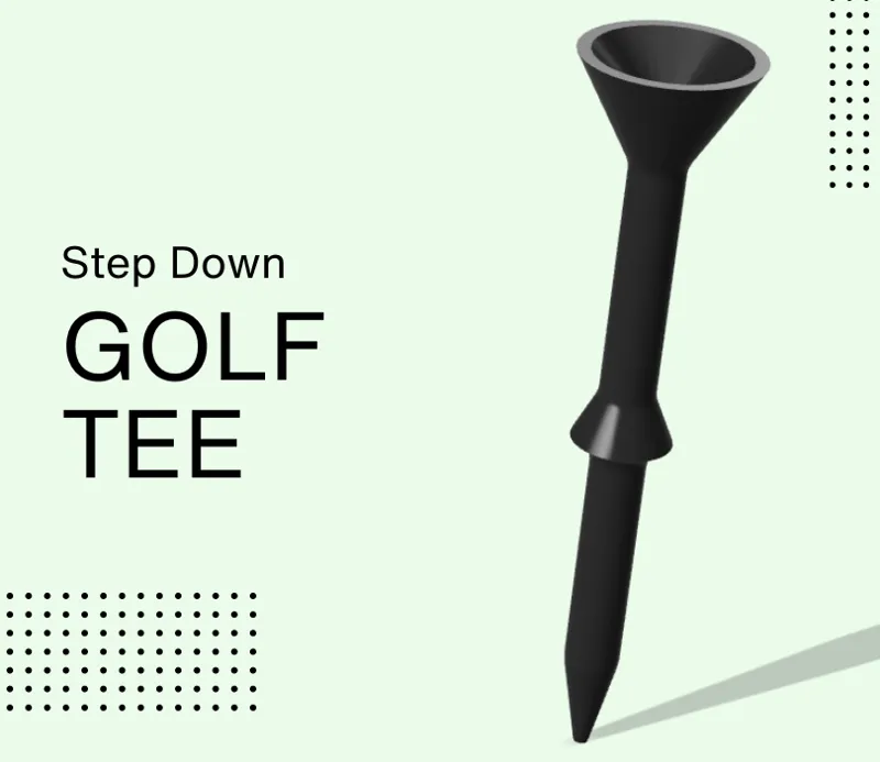Step Down Golf Tee