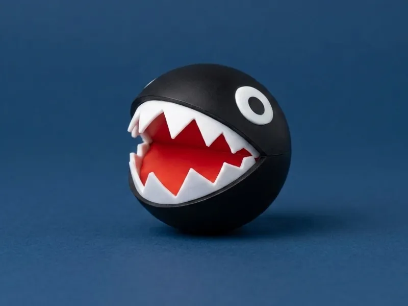 Chain Chomp - Super Mario - Keychain - No AMS