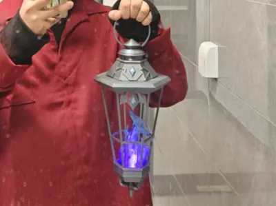 [Genshin Impact] Phyllis 2025 Winter Concert Skin Lantern, no AMS needed, fully multi-color printable and can light up, Phyllis cosplay prop