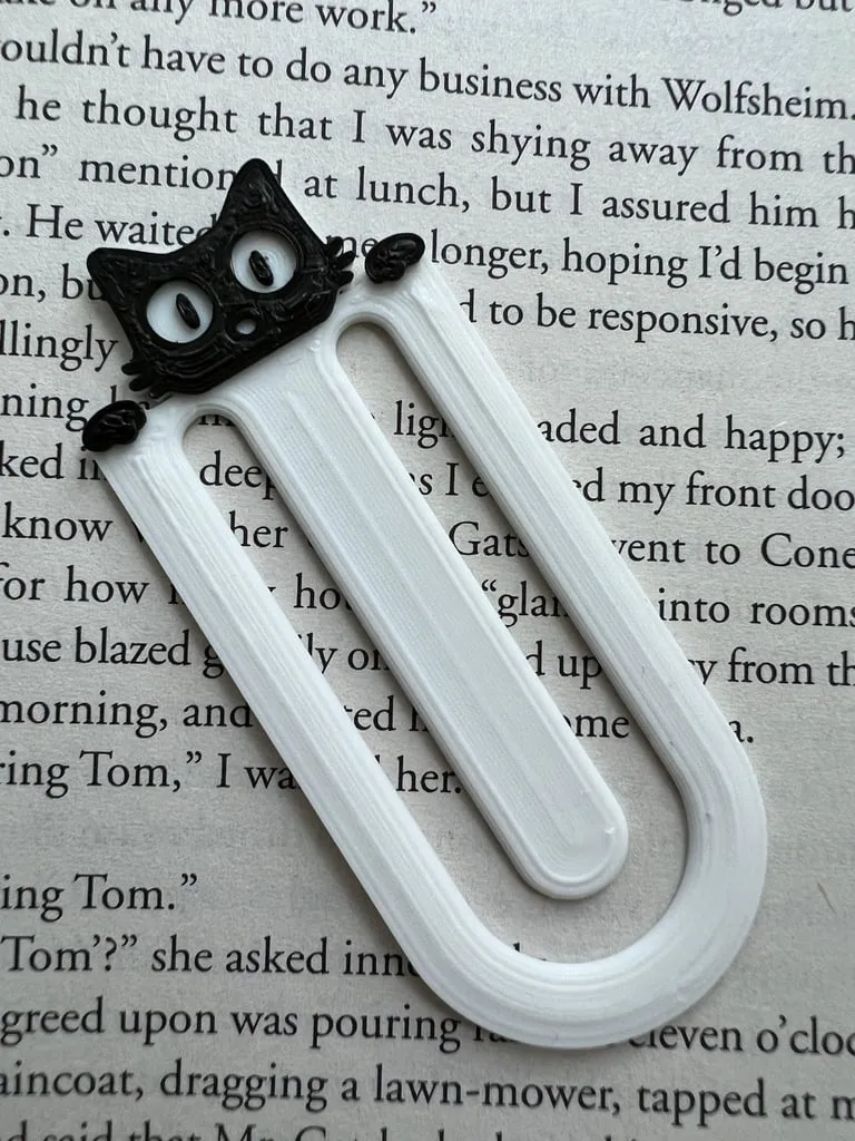 cat bookmark