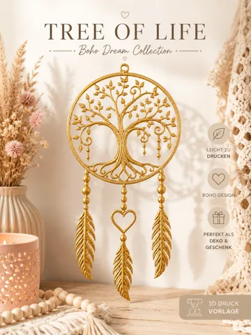 Soporte: Traumfänger Lebensbaum Tree of Life Dreamcatcher — vista de referencia 2
