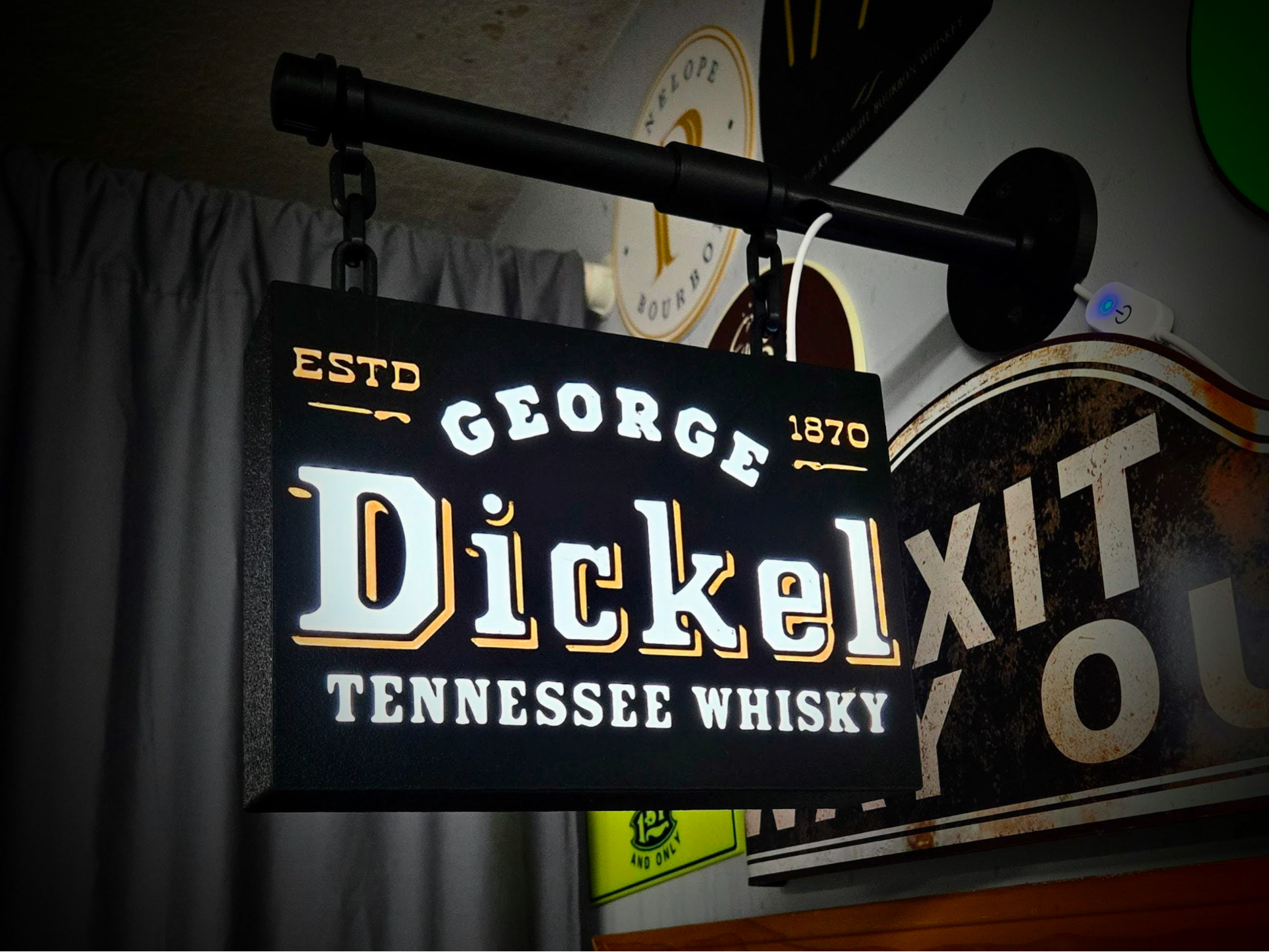 GEORGE DICKEL ~ 2-Sided Rectangular Lightbox