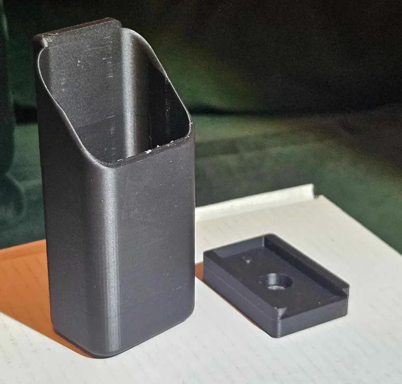 Weebil S Mount 1/4-20 Plate and Battery Holder