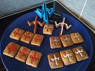 Des Rocs cookie cutter