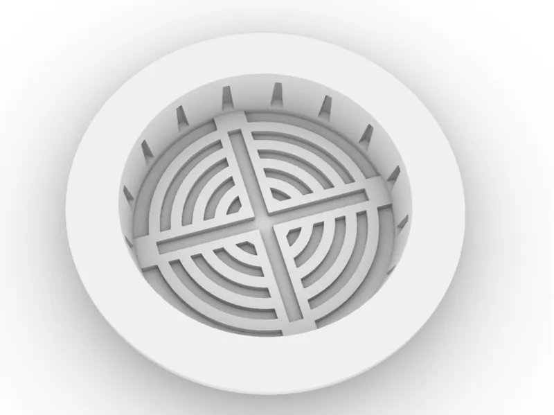 地漏 Floor drain 防止毛发堵塞下水道,超快打印。适用35mm口径