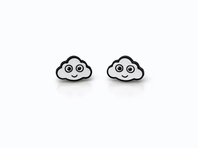 Cloud Pin Earring