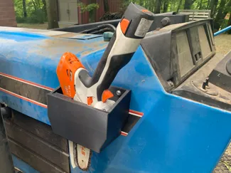 Stihl GTA 26 tractor mount