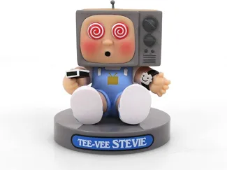Garbage pail kid Tee Vee Stevie