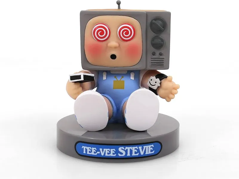 Garbage pail kid Tee Vee Stevie