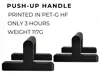 push-up handle 0.2mm layer, 3 walls, 15% infill
