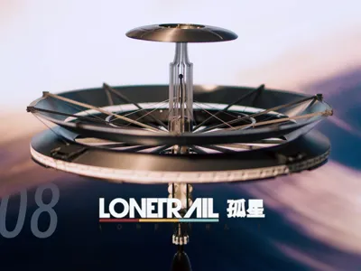 Arknights - Lone Star - Focusing Generator Airship Assembly Model