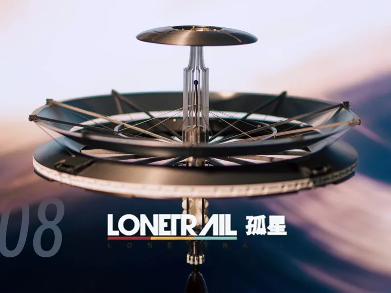 明日方舟Arknights-孤星-聚焦发生器飞船组装模型