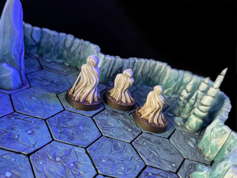 Spider Prey miniature (Supportless - FDM Friendly)